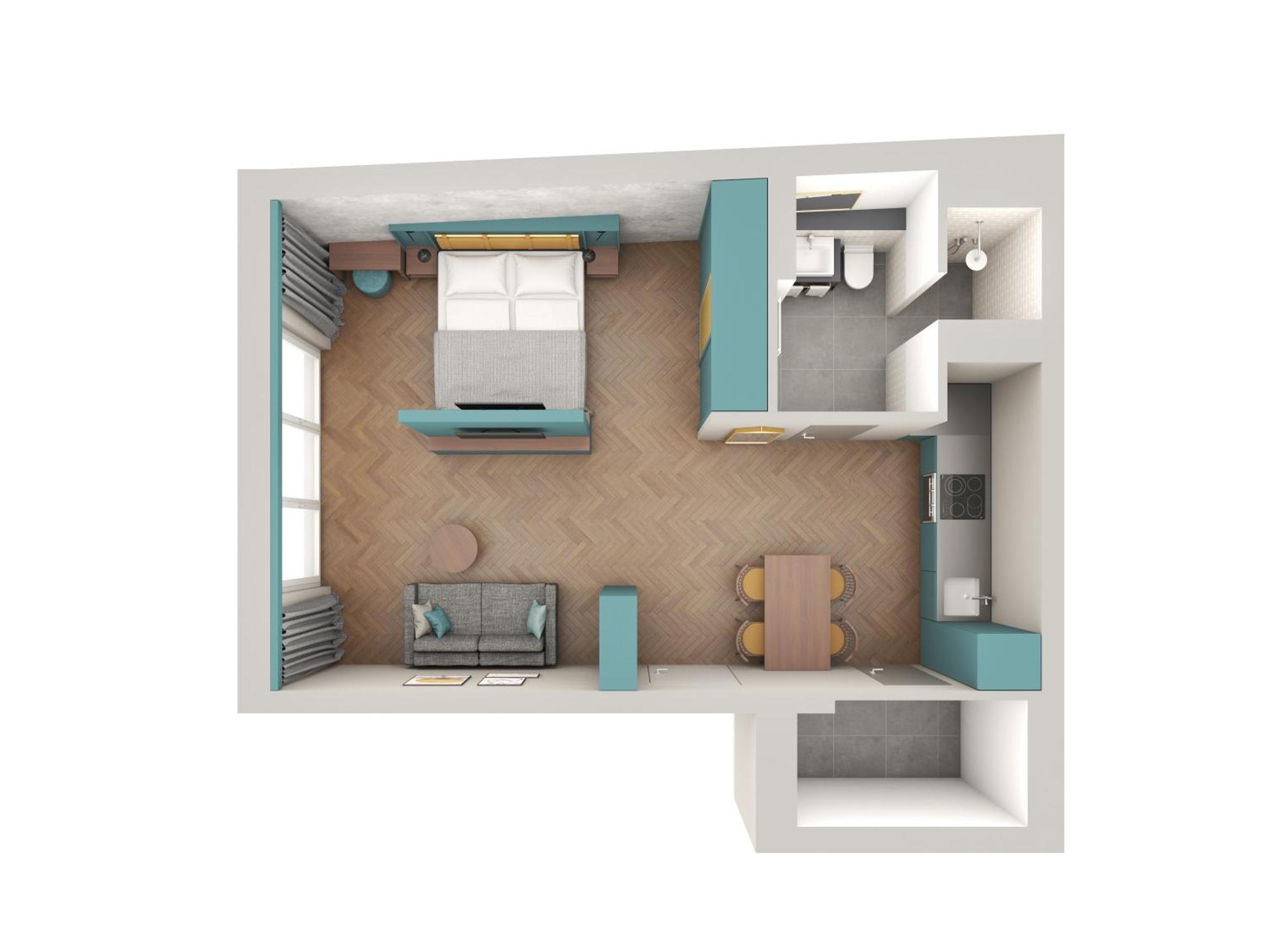 Downtown Apartments Mitte-Wedding Берлин Стая снимка